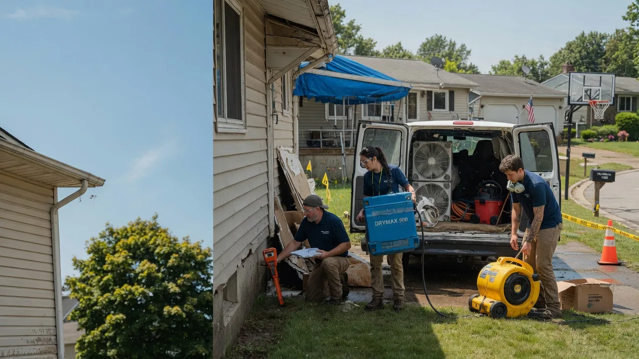 Ceiling Leak Cleanup in Ely, IA near me